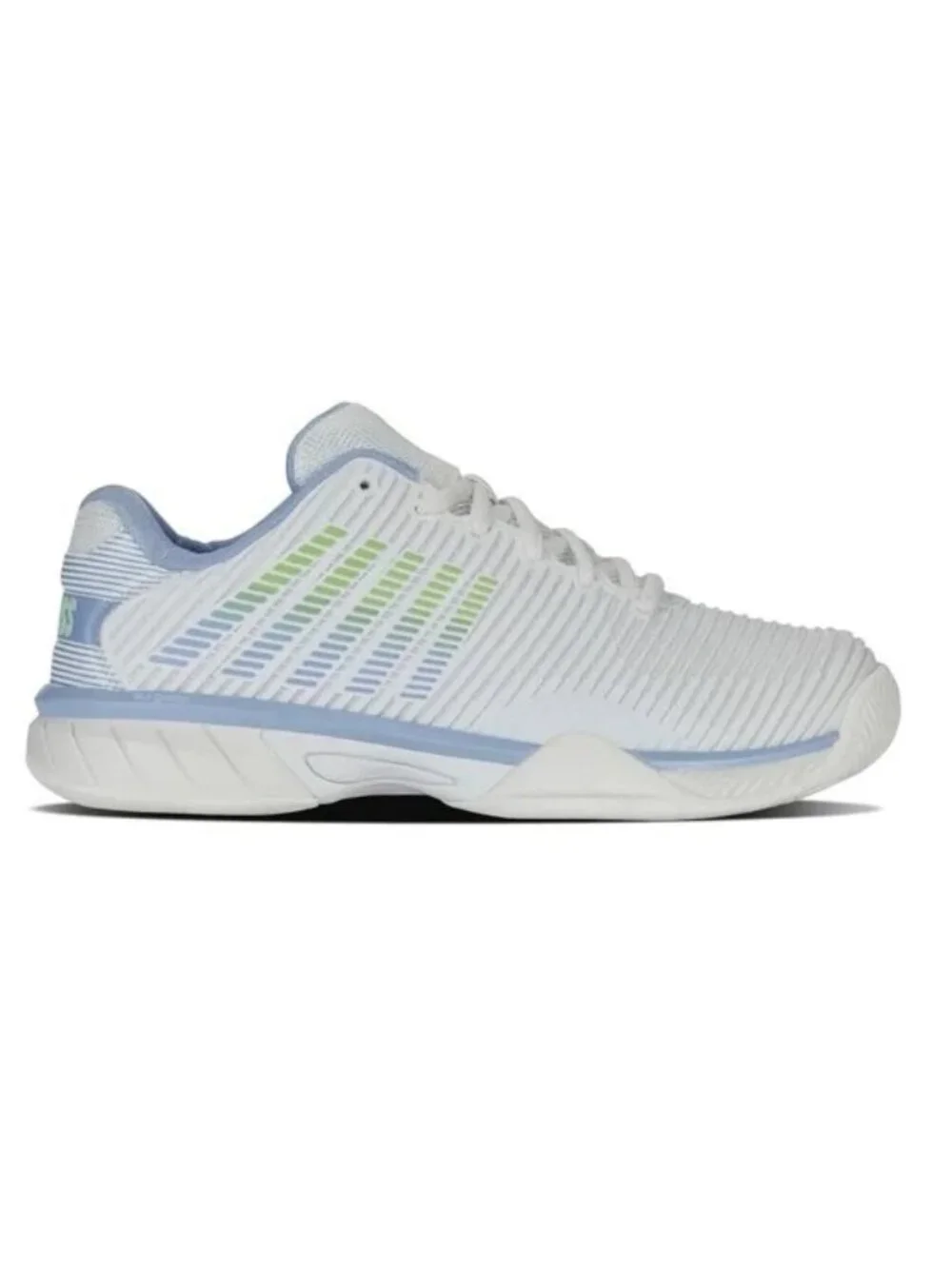 K Swiss HYPERCOURT EXPRESS 2 Tennis Shoes Green Blue White Size 3